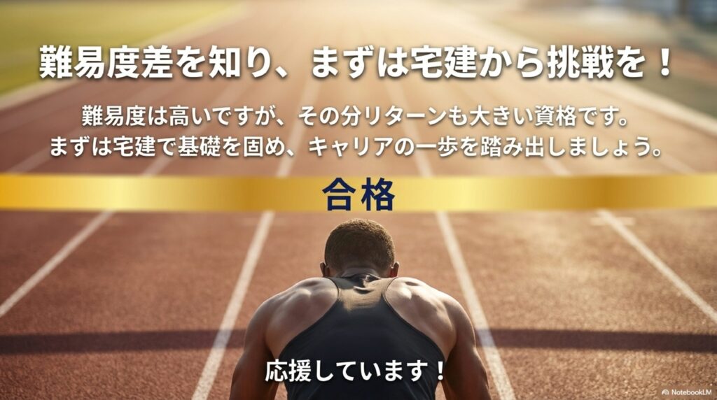 資格取得への挑戦をスタートする前向きなイメージ画像