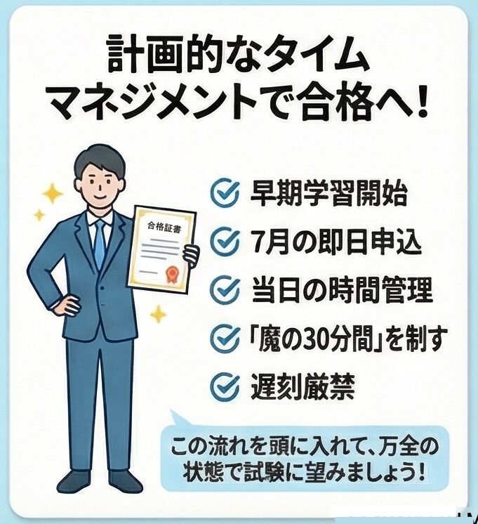 早期と短期それぞれの学習スケジュール