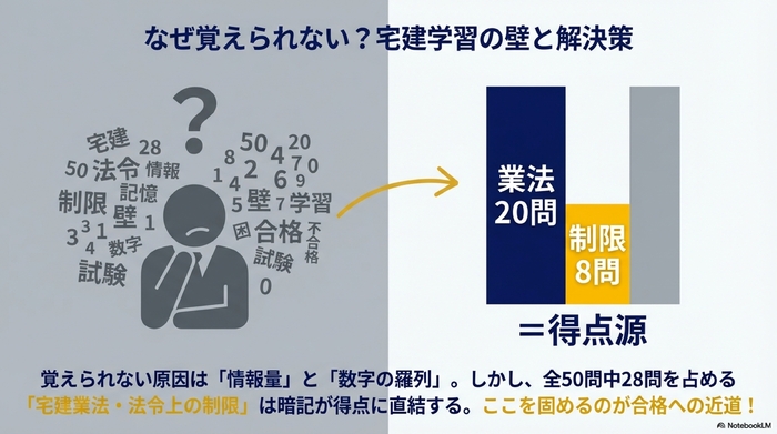 なぜ覚えられない?宅建学習の壁と解決策