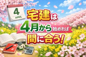宅建は4月から始めれば間に合う！