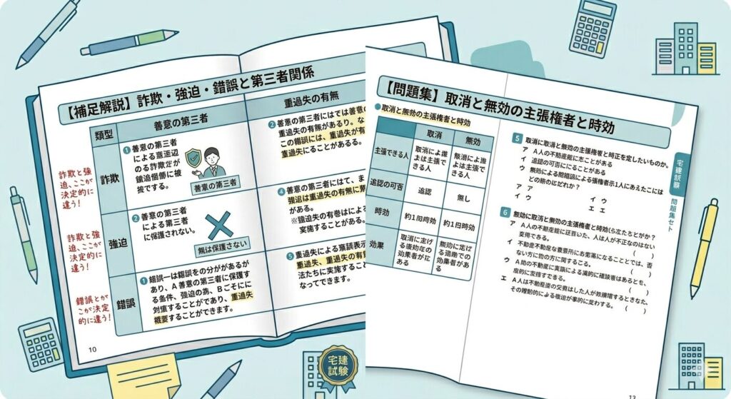 民法(取消・無効違い)